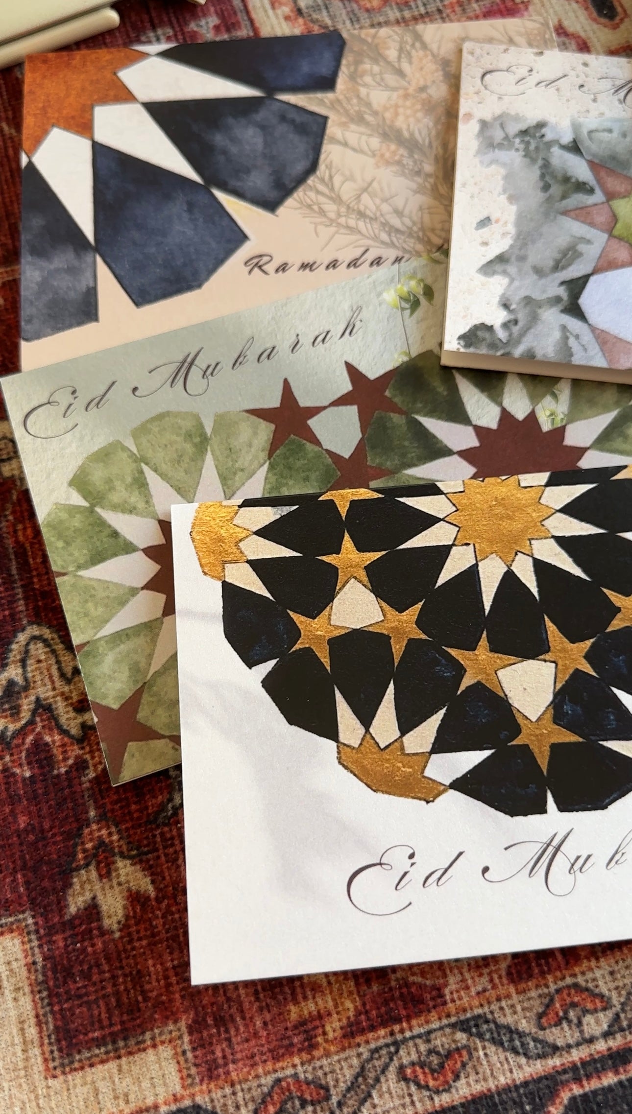 Ramadan & Eid Greeting Cards - Pack of 10