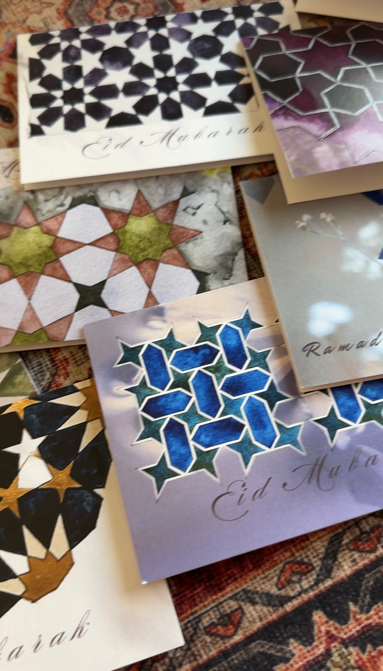 Ramadan & Eid Greeting Cards - Pack of 10