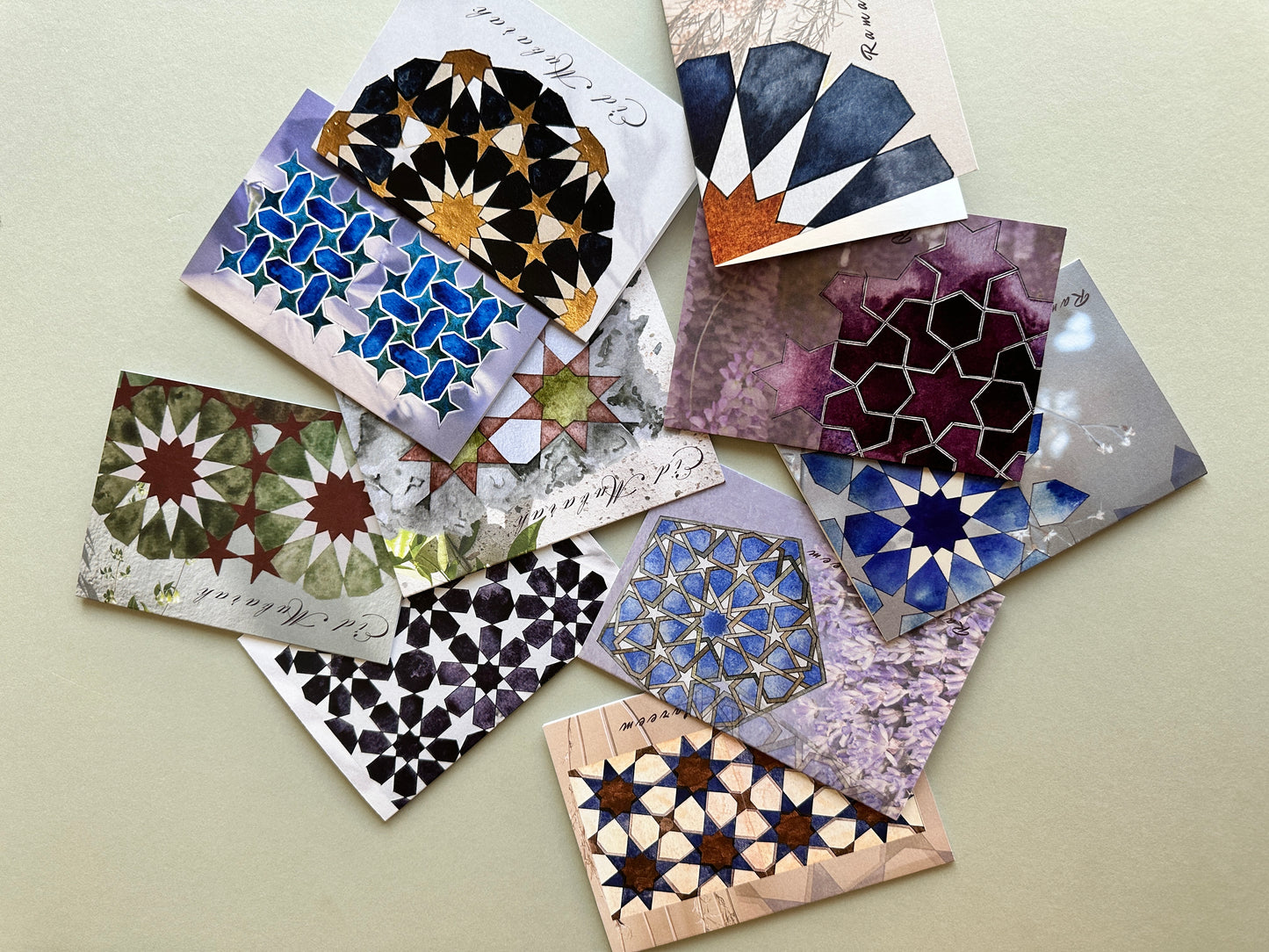 Ramadan & Eid Greeting Cards - Pack of 10